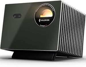 Valerion VisionMaster Pro2 Triple Laser Projector 4K,15000:1 Contrast, 0.9-1.5x Optical Zo